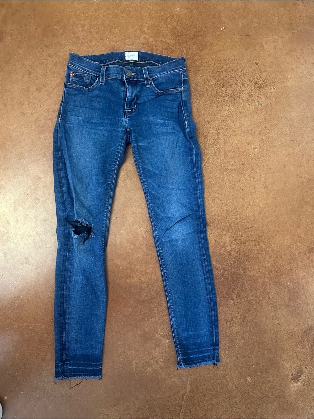 Hudson Jeans Krista Cropped Super Skinny